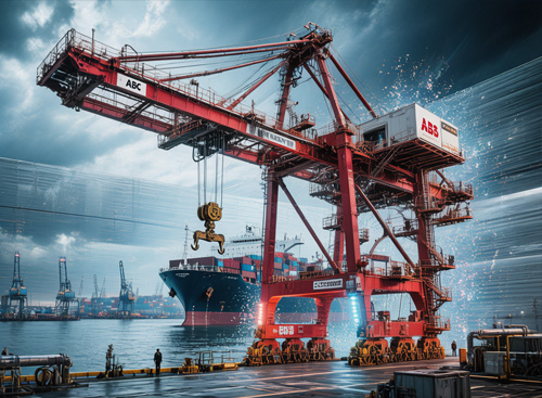 ABB-modernisering reduceert stilstandtijd met 70% voor de cruciale Enkaz II-kraan in het Suezkanaal.