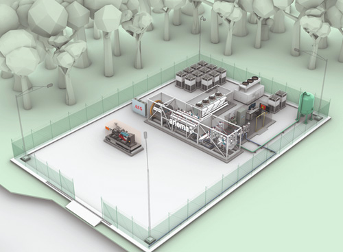 AEG Power Solutions geselecteerd om de elektrolyzer van stroom te voorzien voor een baanbrekende proefinstallatie voor groene waterstof in Spanje.